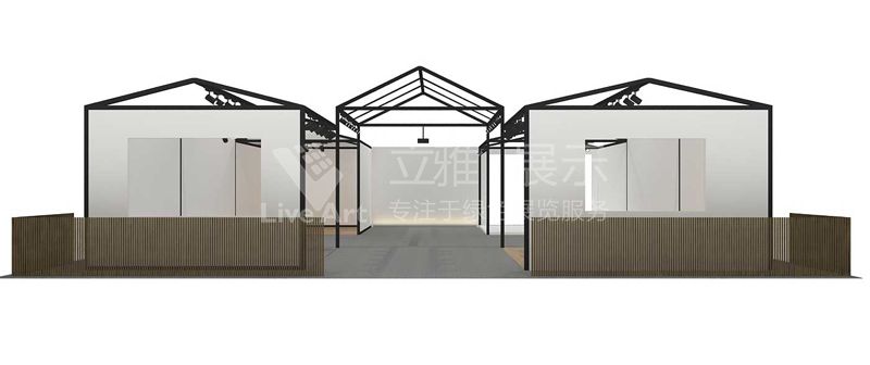 廣州舊用文化展位展臺(tái)效果圖1